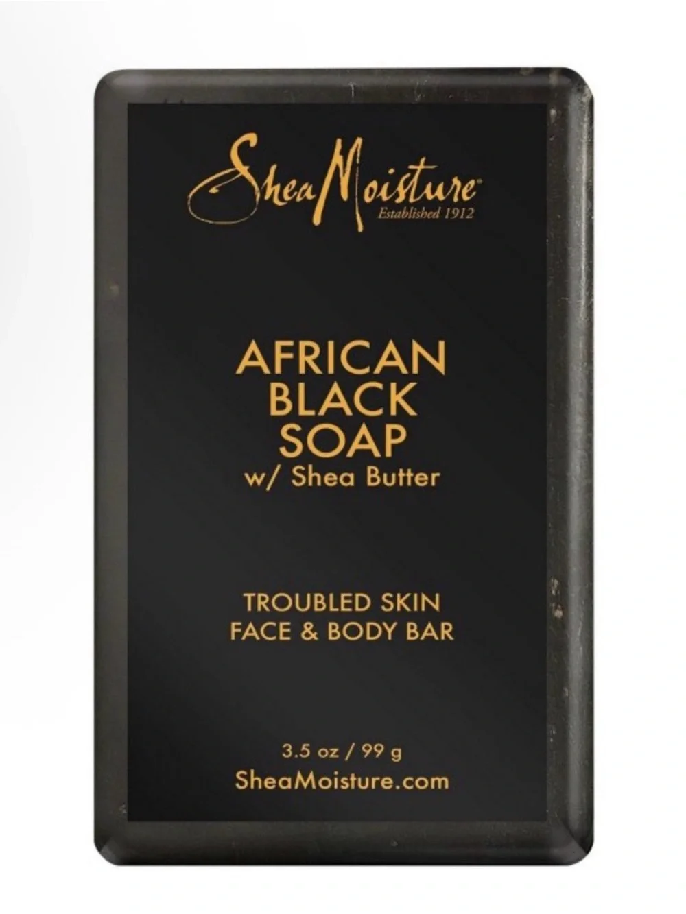 SheaMoisture African Black Soap Bar - Black & Gold